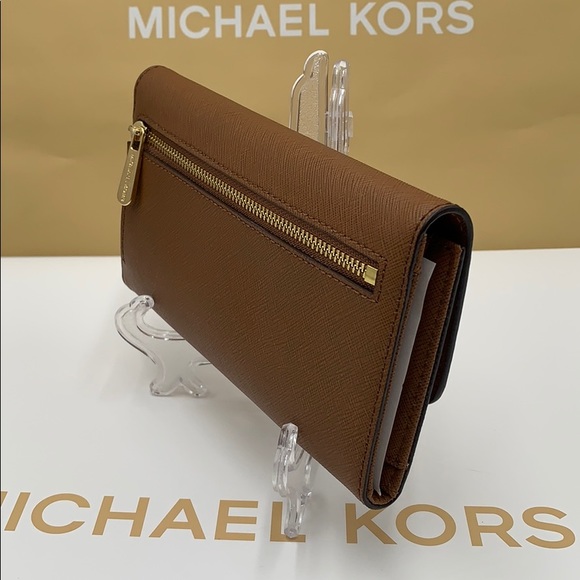 Michael Kors Jet Set Travel Lg Trifold Wallet - Picture 16 of 16